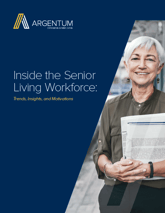Senior Living Worker Profile Report - Cover Image - 091125
